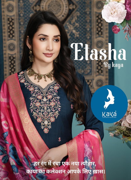 Etasha By Kaya Vertican Fancy Readymade Suits Wholesale Suppliers In India